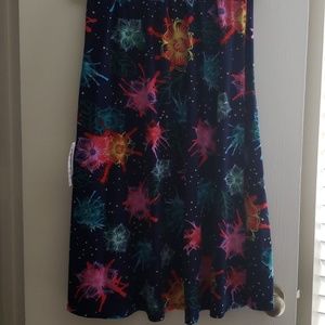 Lularoe Vibrant Colored Maxi